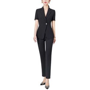 Elaine Womens  2Pc Blazer & Pant Set